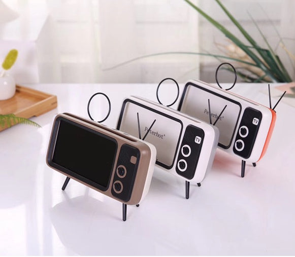 RetroWave Mini – Portable Retro TV Audio Speaker