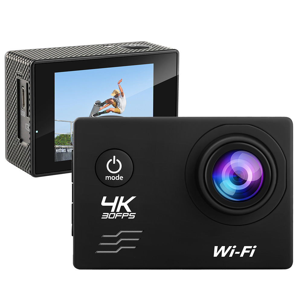 AquaShot™ 4K Waterproof Action Camera