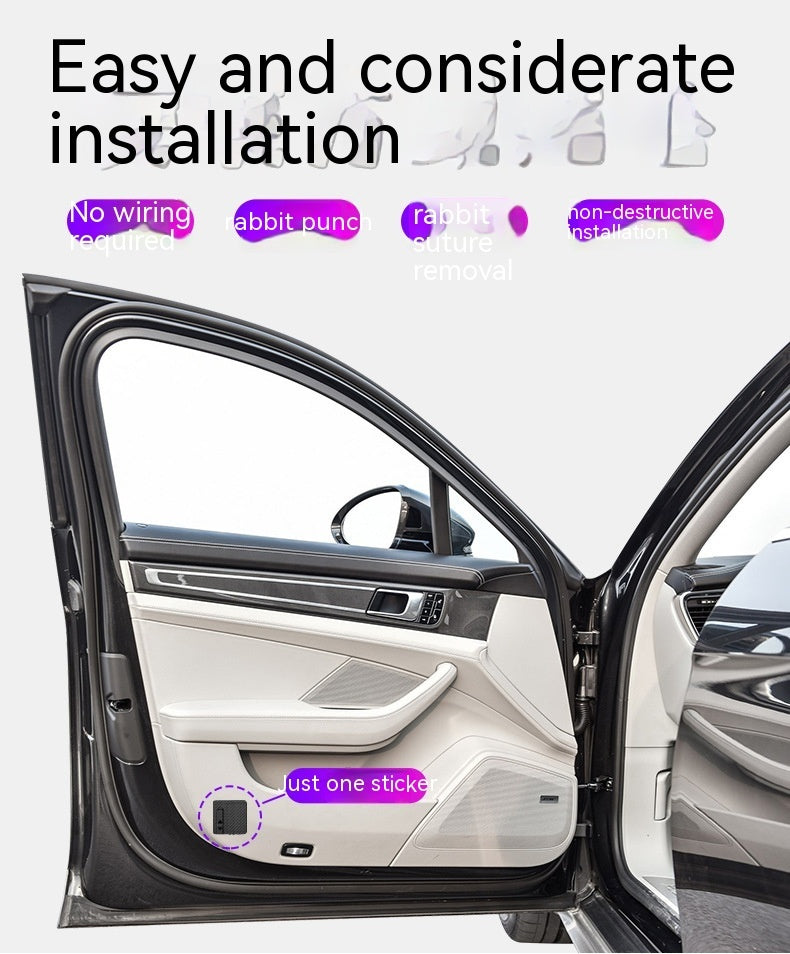 LumiRide Wireless Door Sill Projection Light