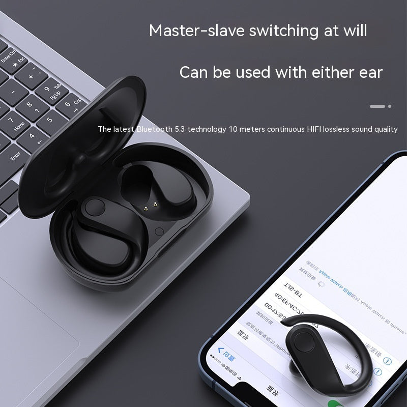 AuraFit Wireless Bluetooth Earphones – Ear-Mounted, Secure Fit for Active Lifestyles