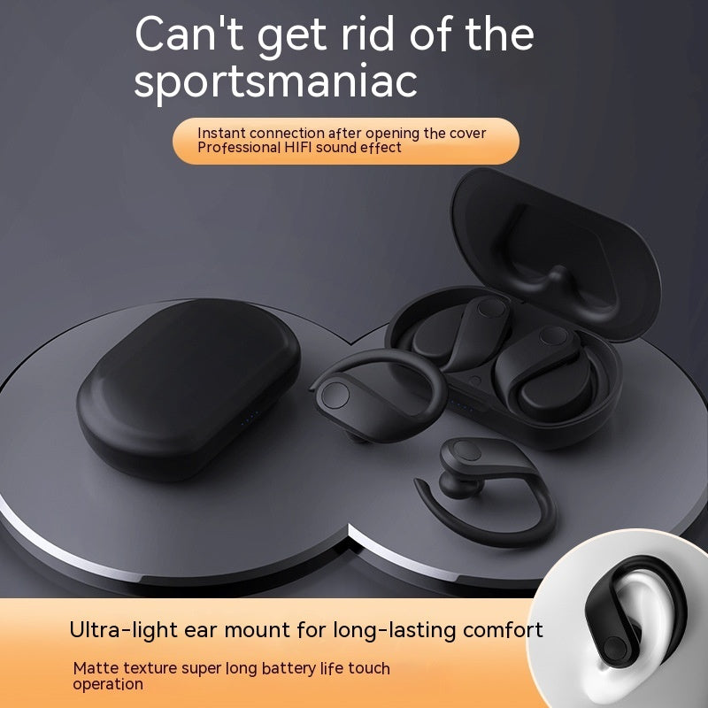 AuraFit Wireless Bluetooth Earphones – Ear-Mounted, Secure Fit for Active Lifestyles