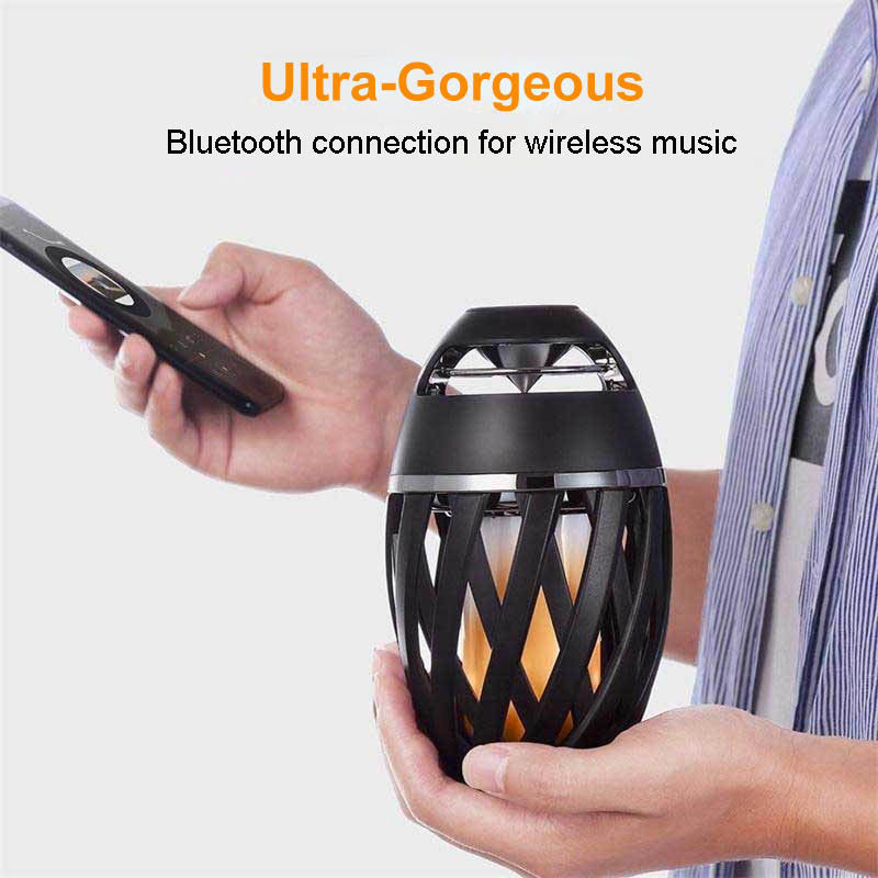 The AeroFlare Flame Bluetooth Speaker Box