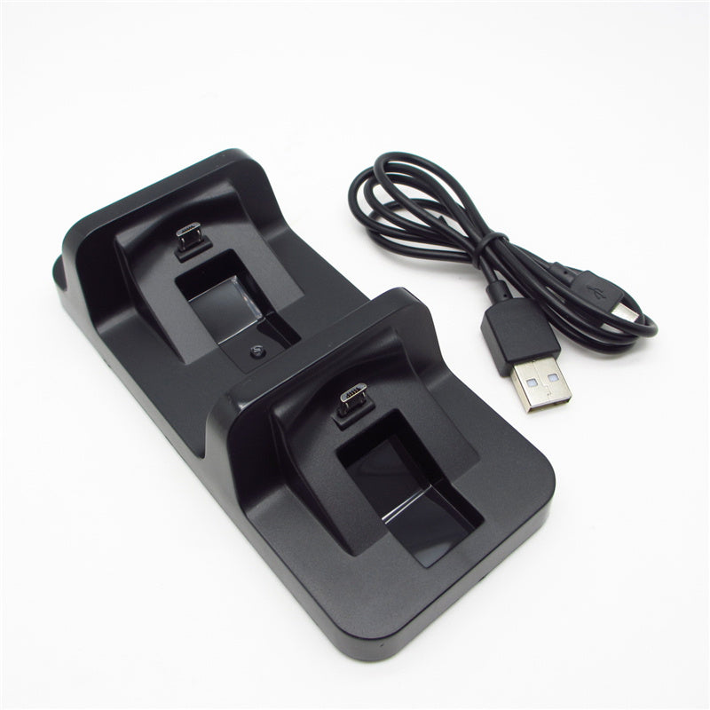ChargePro Dual Dock Station: Wireless Controller Charging Dock for PS4