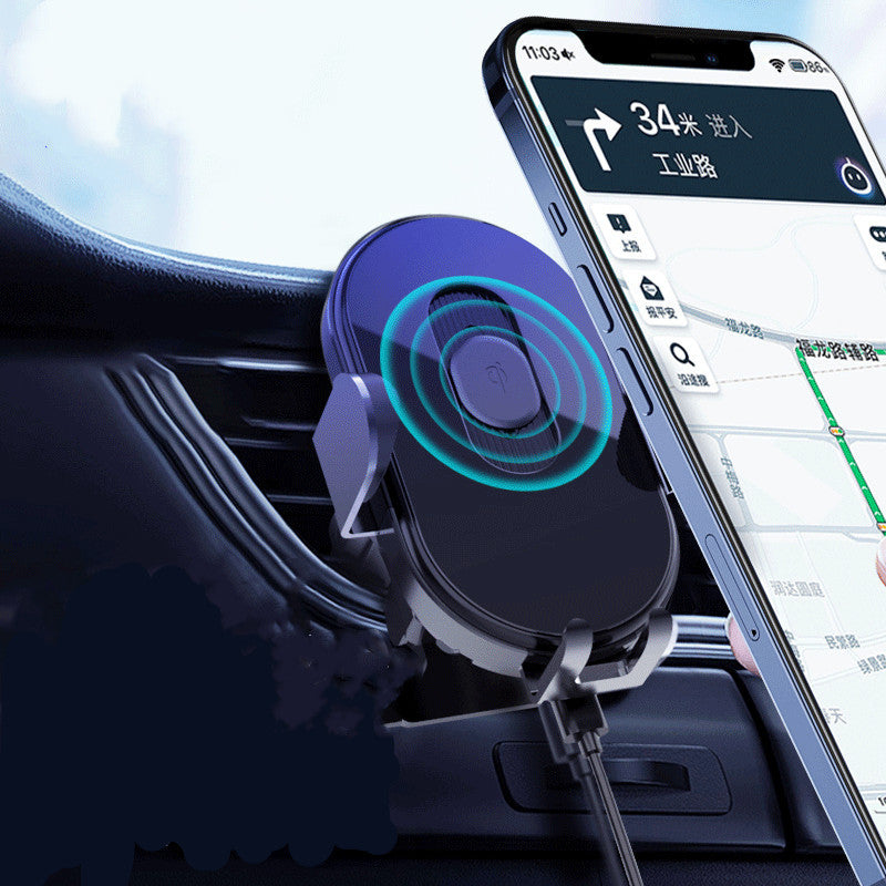 TurboCharge™ 15W Wireless Car Charger – BlackTech Edition