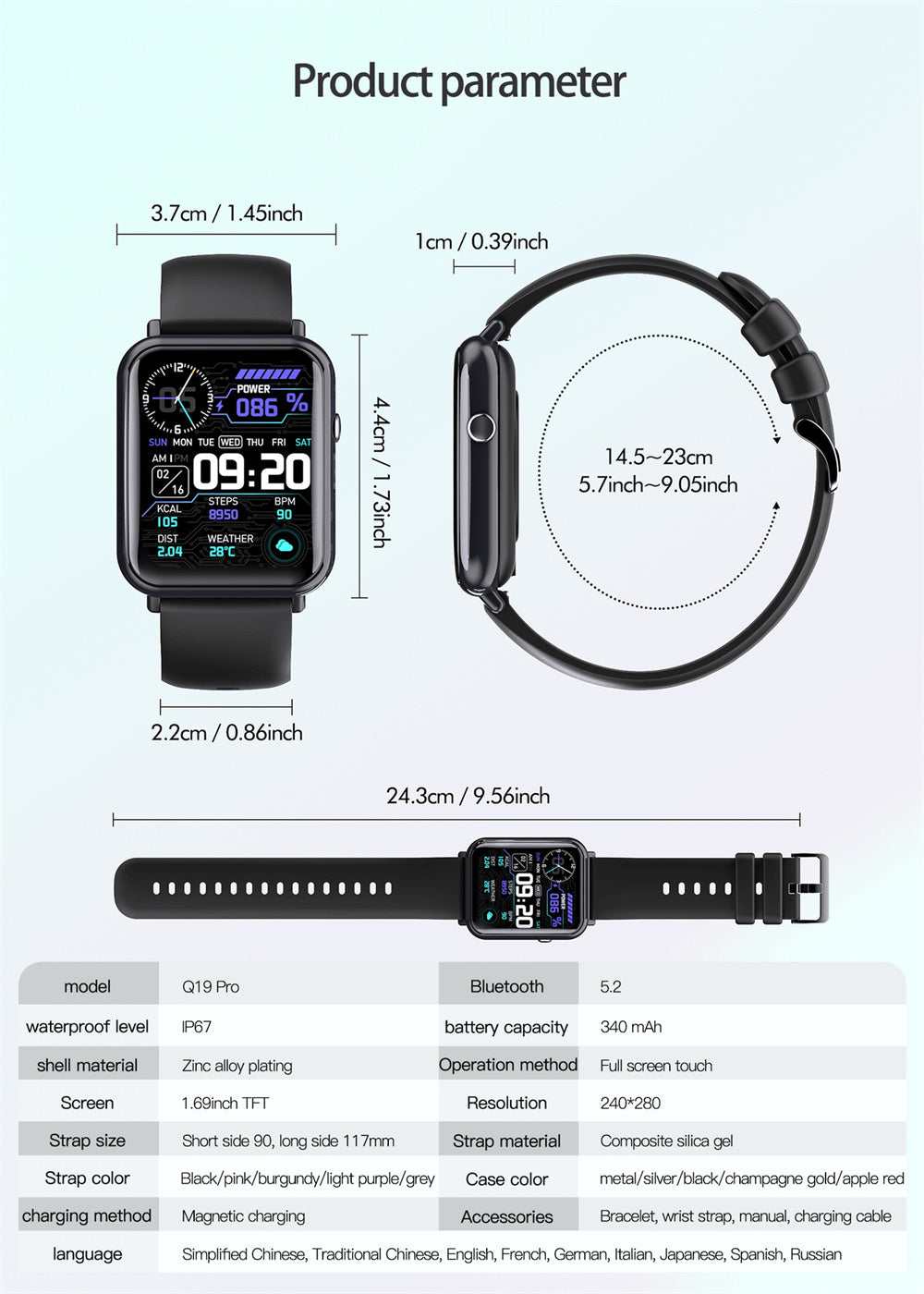AquaSmart 360: The Ultimate Smart Waterproof Watch