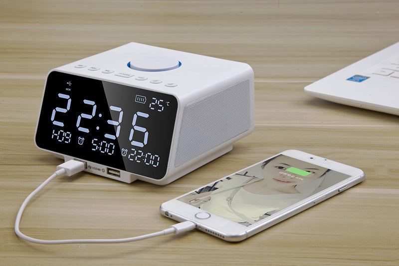 SoundAura Luxe - Wireless Alarm Clock Speaker