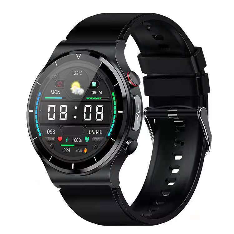 HealthSync Pro Smart Watch - Wireless Charging & ECG Monitoring