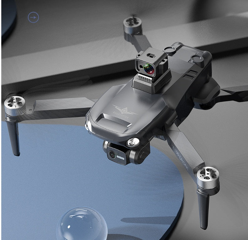 SkyMaster KF106 – Laser Obstacle Avoidance 360° 3-Axis Gimbal Drone with Dual Cameras, GPS, and Optical Flow Technology