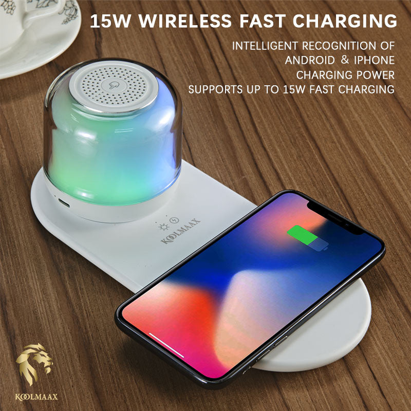 Koolmaax™ 3-in-1 Night Light Charger Bedside Lamp