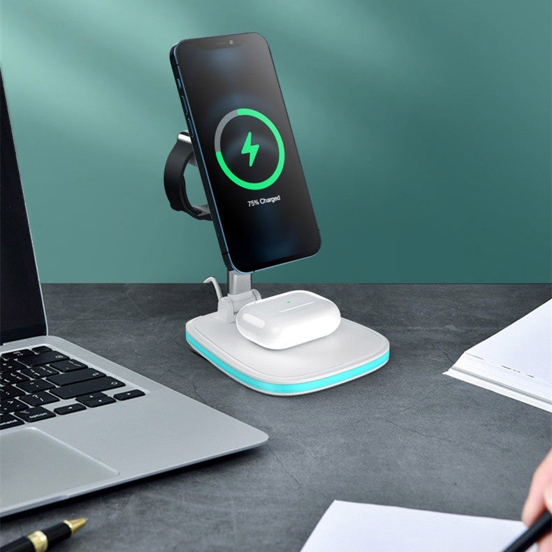 MagnaFold 3-in-1 Magnetic Wireless Charger