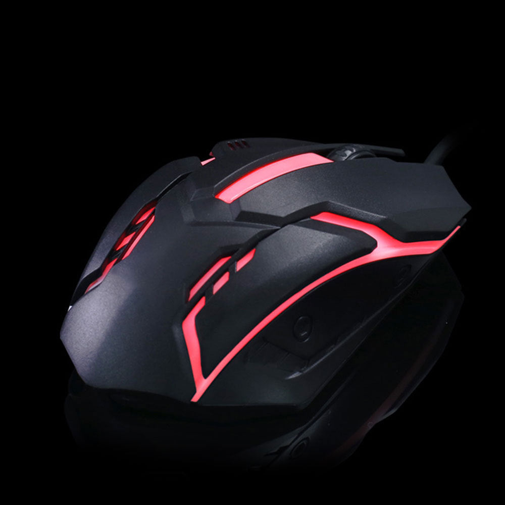 GlowTrack™ Spectrum: Colorful Wired Gaming Mouse