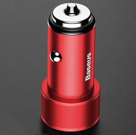 TurboCharge Mini 36W Dual USB Car Charger – Quick Charge 3.0 Fast Charging Power