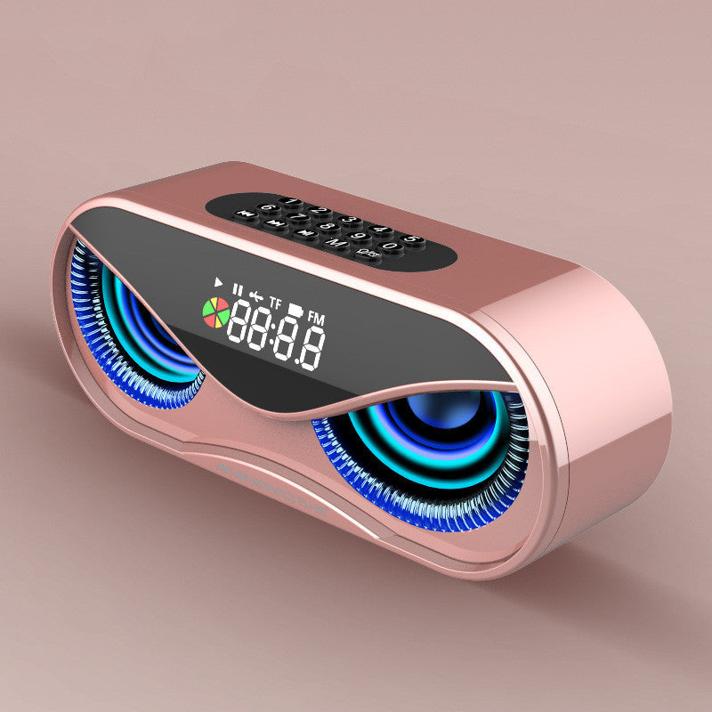 VibeBeam Colorful Bluetooth Speaker with Dual Speakers