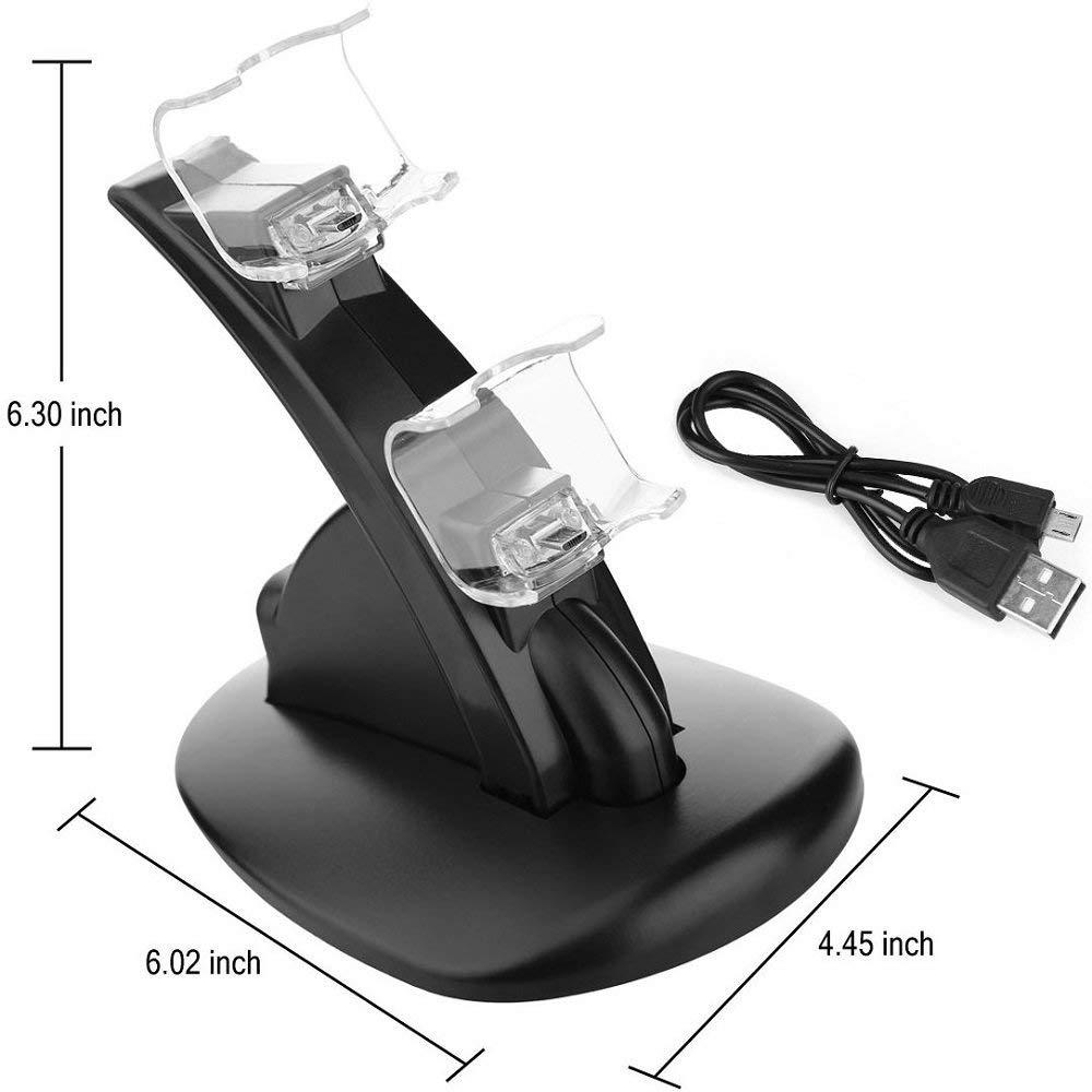 PowerNest™ Duo: Dual Gamepad Charging Stand