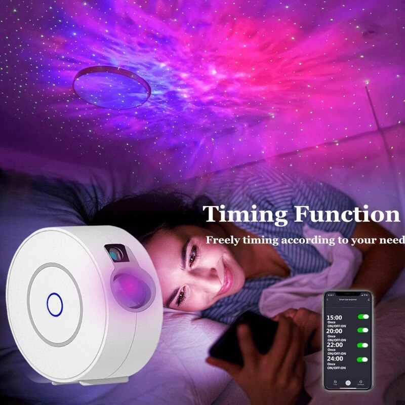 CelestiGlow™ Starry Sky Projector Lamp