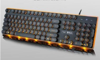 CogMaster™ Steampunk Mechanical Keyboard – Vintage Elegance Meets Modern Precision