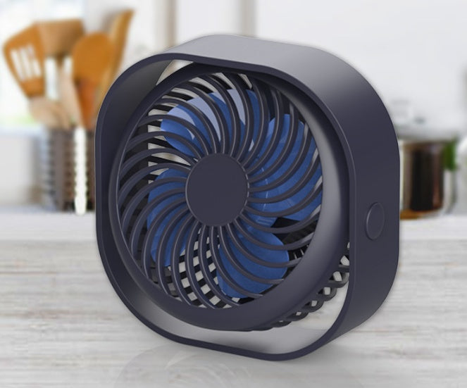 BreezeFlow USB Charging Fan – Portable & Rechargeable Personal Fan for On-the-Go Comfort