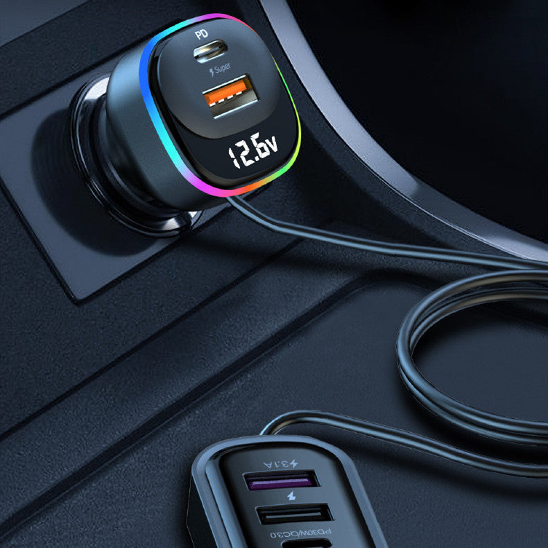 ChargeMax Pro – Super Fast Multi-Function Car Charger