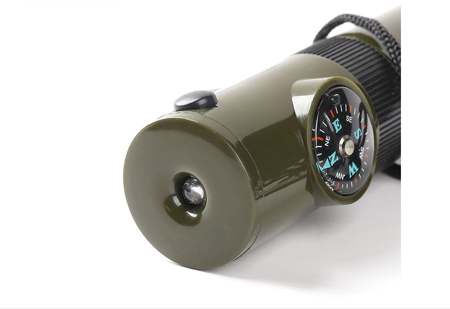 SurvivorPro 7-in-1 Multifunctional Outdoor Survival Whistle