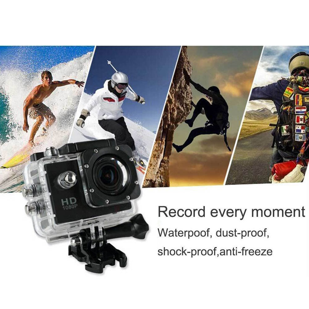 AquaVibe™ 1080P Waterproof Action Camera