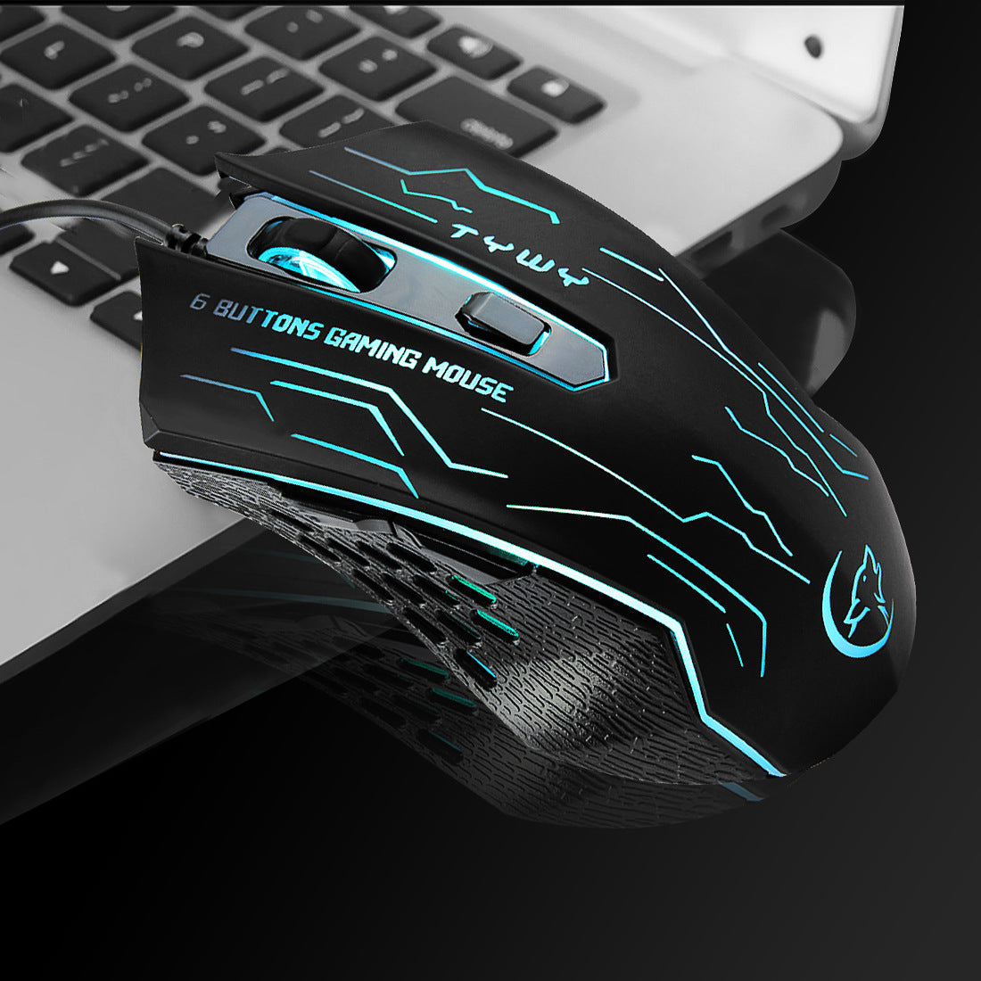 GlowMaster™ Wired Colorful Luminous Gaming Mouse – Precision, Power, and Style