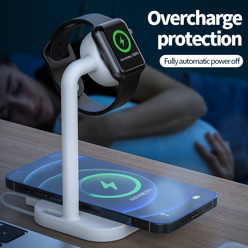 ChargeMate Multi-Function Desktop Stand – Wireless Charging & Smart Organization in One