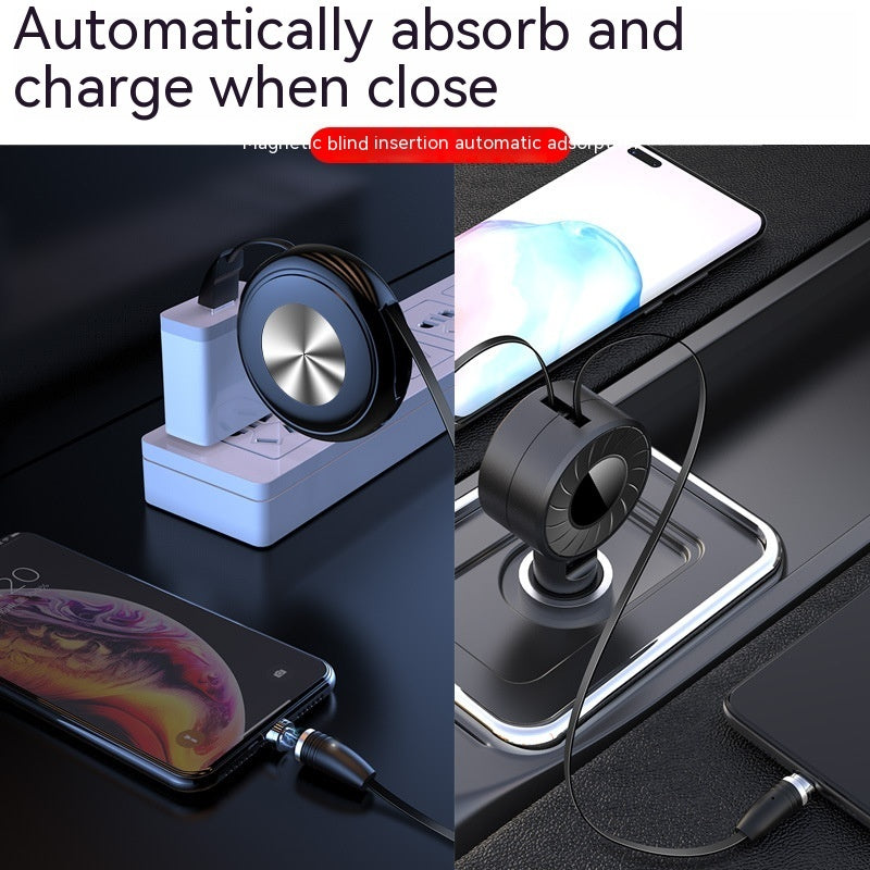 LuxeCharge Pro™ - The Ultimate 5A Telescopic Car Charger & Data Cable