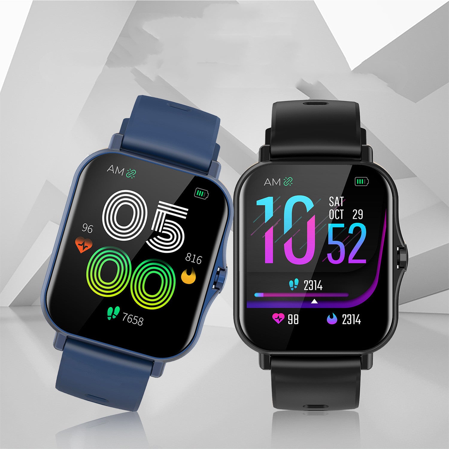 PulseX™ Pro | Bluetooth Heart Rate & Blood Pressure Smart Watch