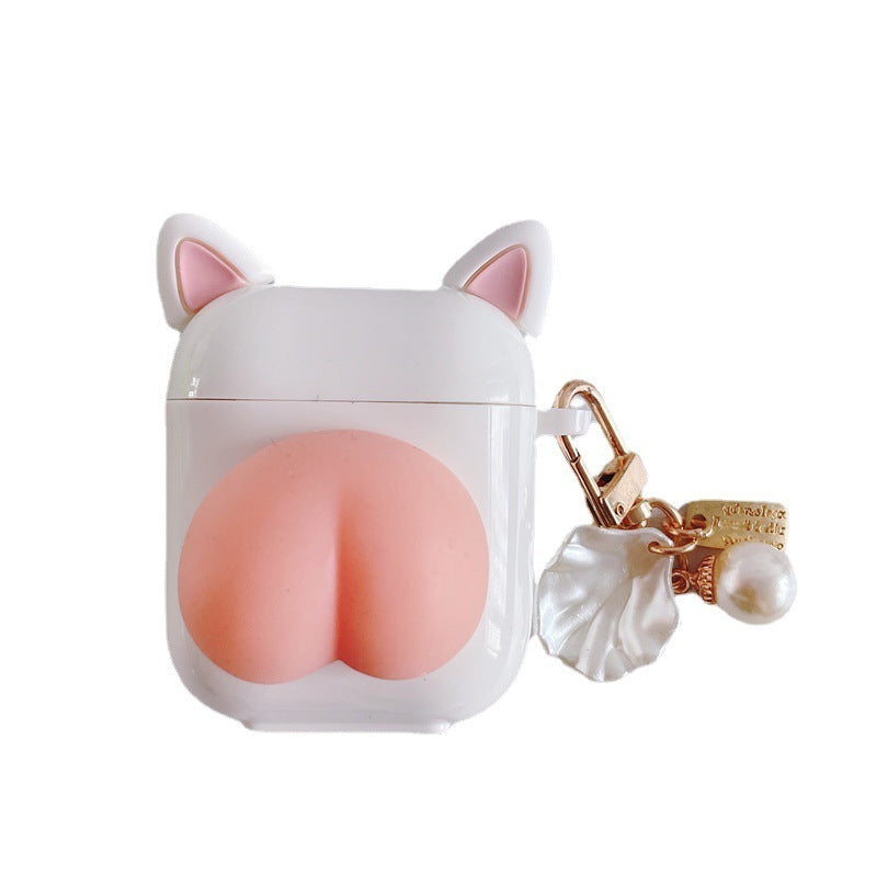 CushionPop Kawaii Press Butt Stress Relief AirPods Case