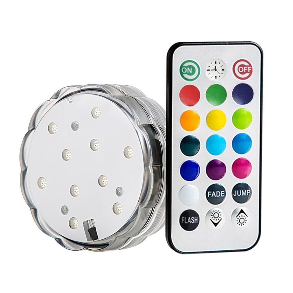AquaGlow™ – Colorful Underwater Waterproof Highlight Lights with Remote Control