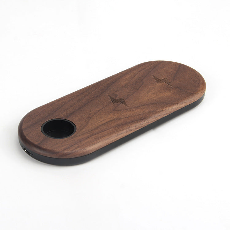 Veridion Luxe: The Wooden Essence Wireless Charger