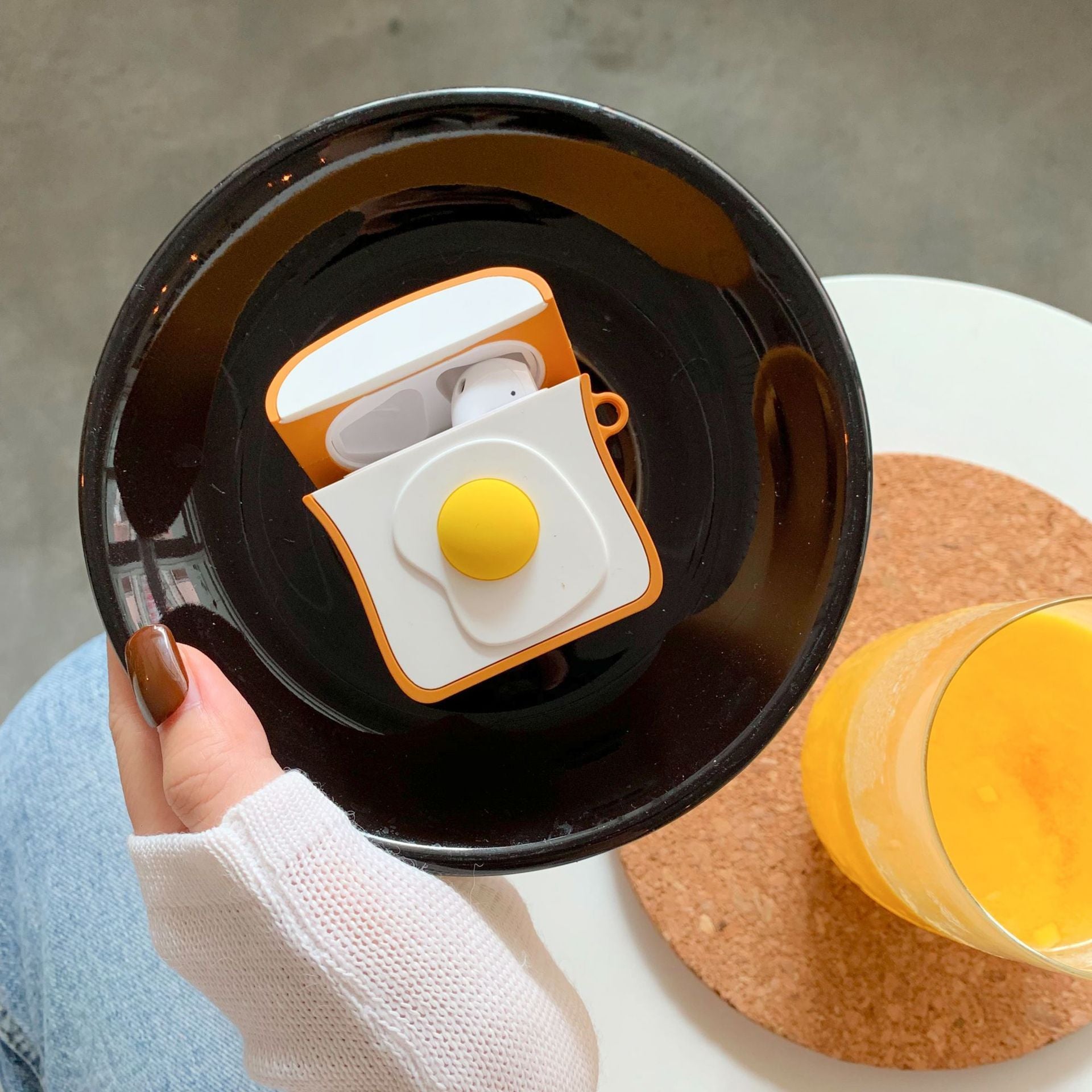 EggTote™ Breakfast-Inspired AirPods Case