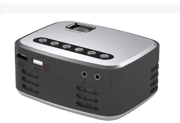 VisionBeam Mini LED Projector – Compact, Powerful Home Theater Experience in the Palm of Your Hand