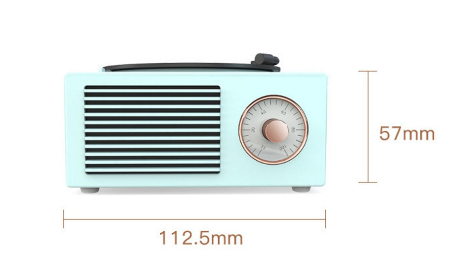 RetroSound Mini: Wireless Bluetooth Vinyl Speaker