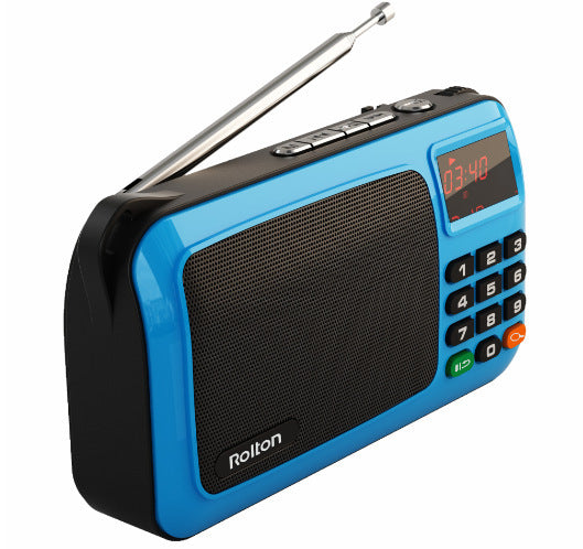 EchoLux™ – Premium FM Radio & Music Speaker
