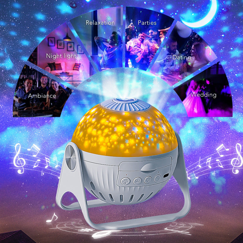 StarScape™ Galaxy Projector – Starry Sky Projection Night Light for Bedroom & Bedside Décor