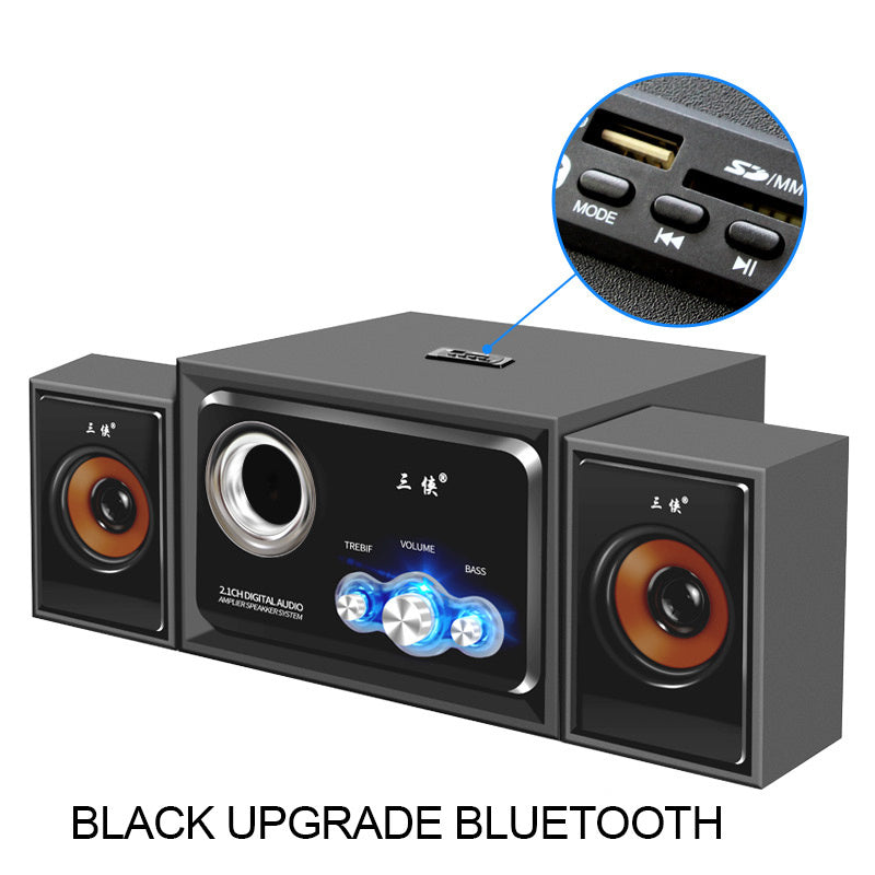 BassBlink Mini – Wireless Bluetooth Notebook Subwoofer Speaker