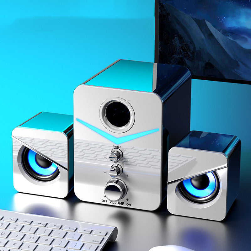 EchoMini™ Universal Compact Speaker – Clear, Powerful Sound for Your Computer, Home, or Notebook