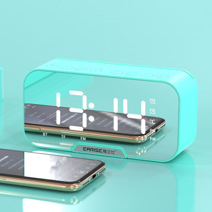 EchoTime Alarm Clock Wireless Bluetooth Speaker