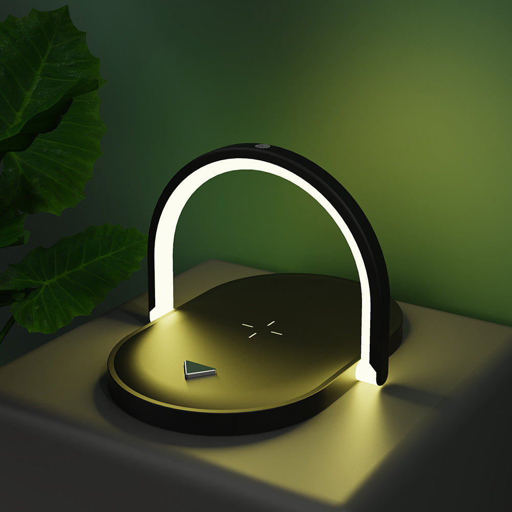 GlowStone™ 3-in-1 Wireless Charging Station & LED Night Lamp