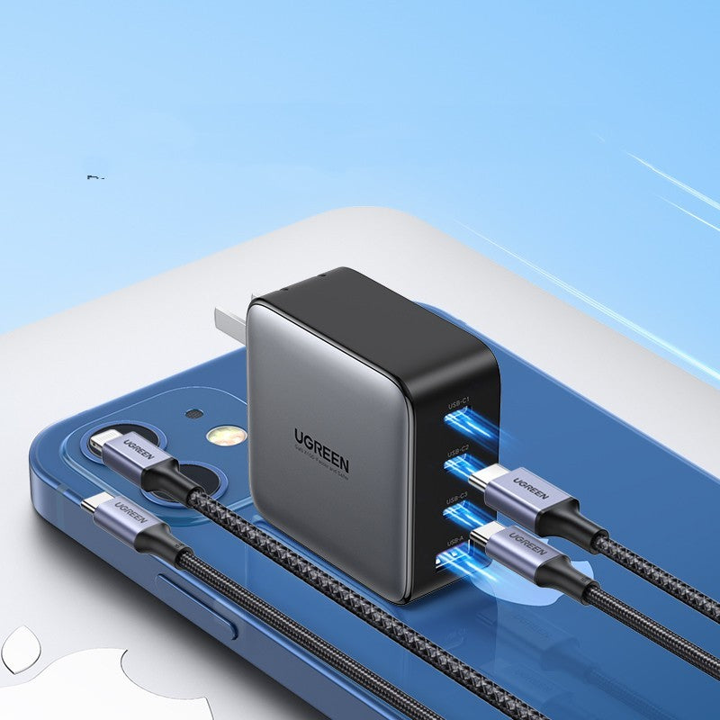 PowerX™ 100 — 100W Gallium Nitride Multi-Port PD Quick-Charge Plug