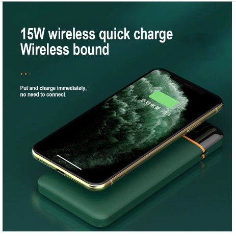 PowerMax™ 20,000mAh Wireless Charging Power Bank – 22.5W Super Fast Charging with 15W Wireless Output