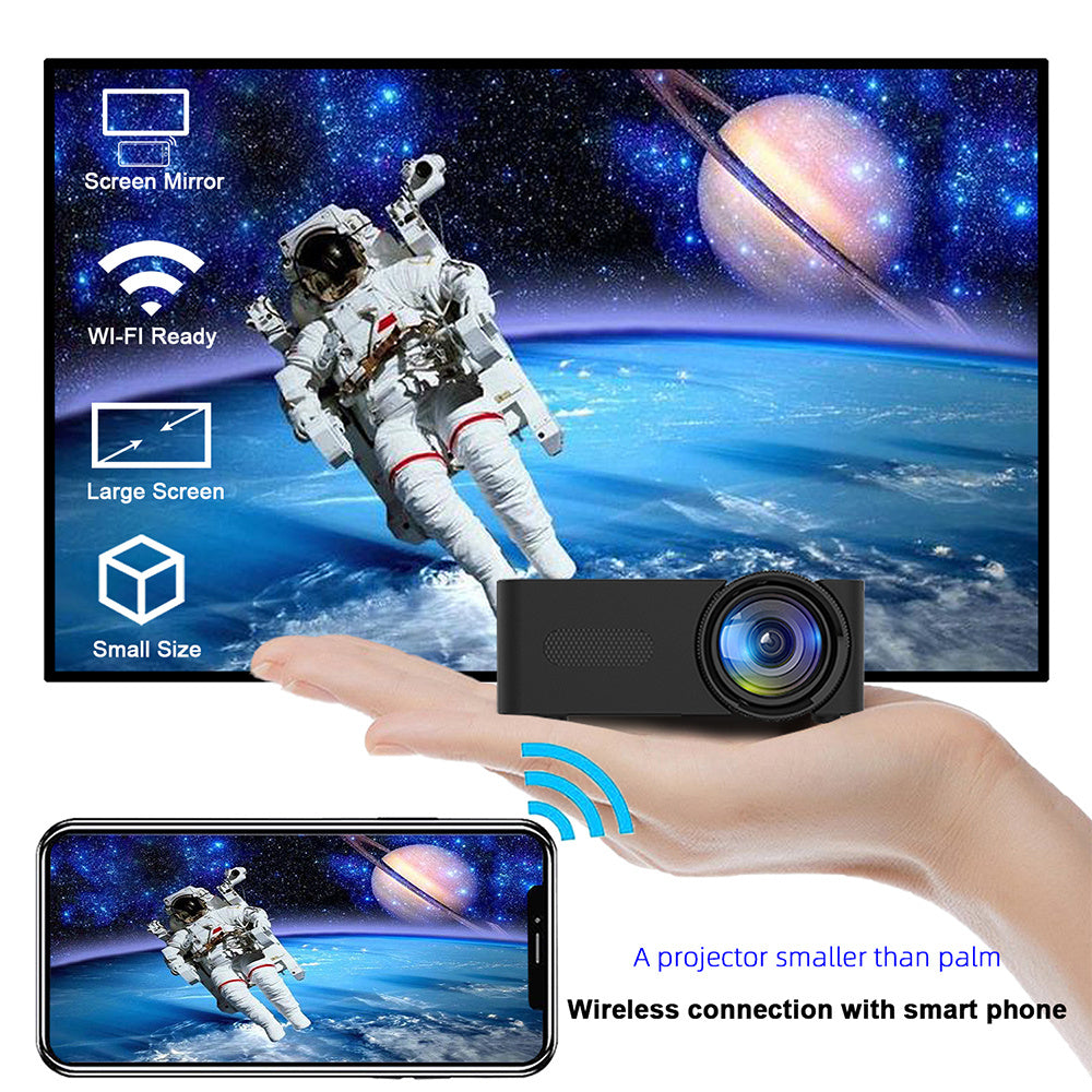 YT100 PocketBeam — HD Wireless Mini Projector