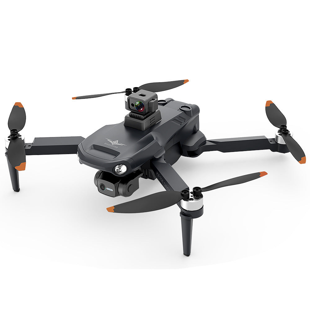 SkyMaster KF106 – Laser Obstacle Avoidance 360° 3-Axis Gimbal Drone with Dual Cameras, GPS, and Optical Flow Technology