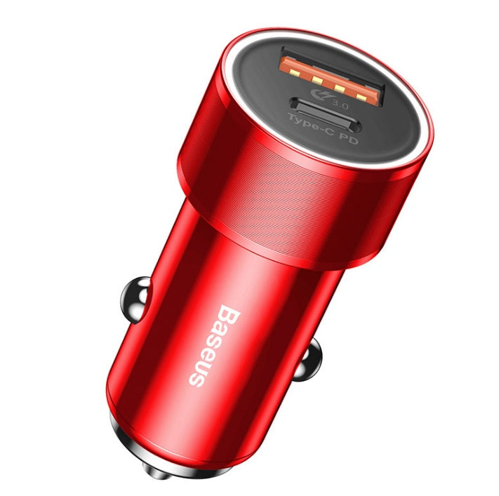 TurboCharge Mini 36W Dual USB Car Charger – Quick Charge 3.0 Fast Charging Power