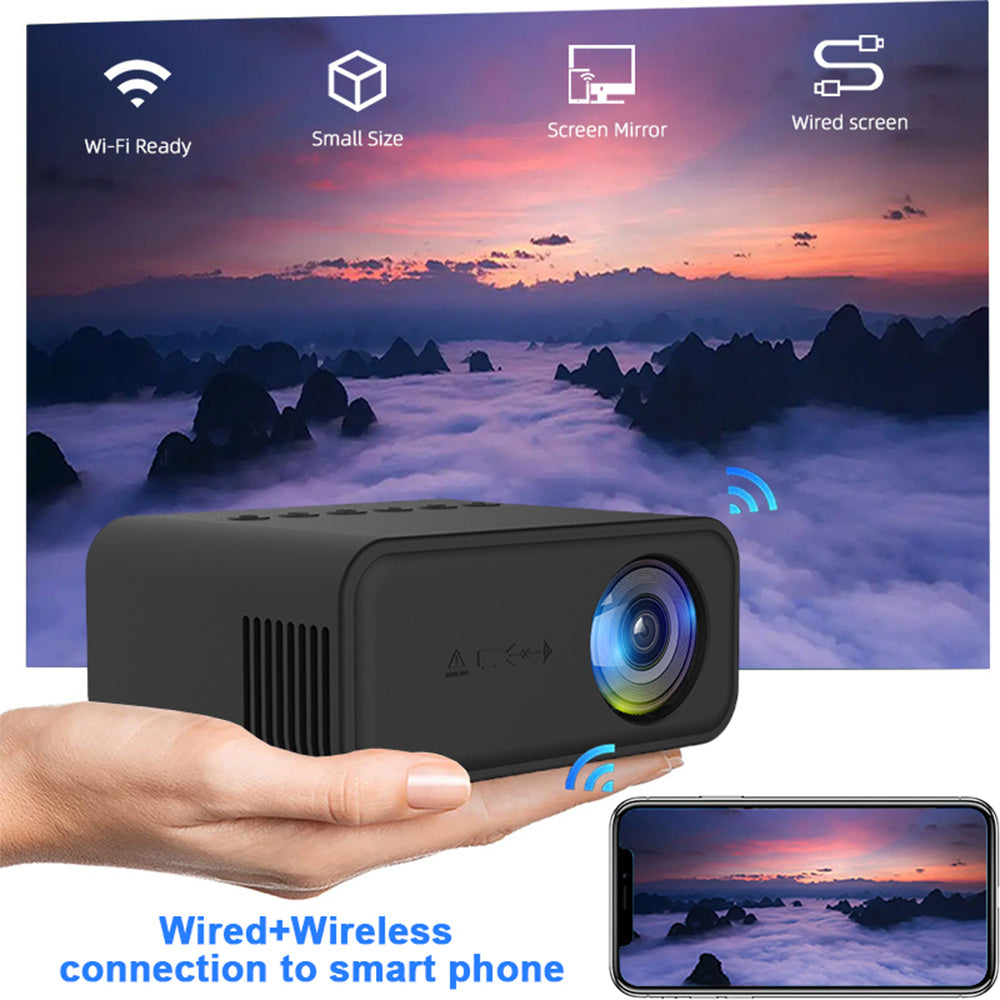 CineGlow™ YT500 Mini Home Projector