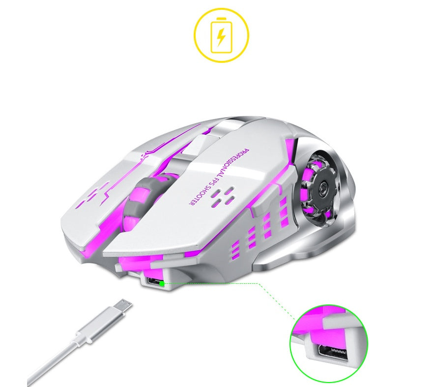 SilentCharge Wireless Mouse