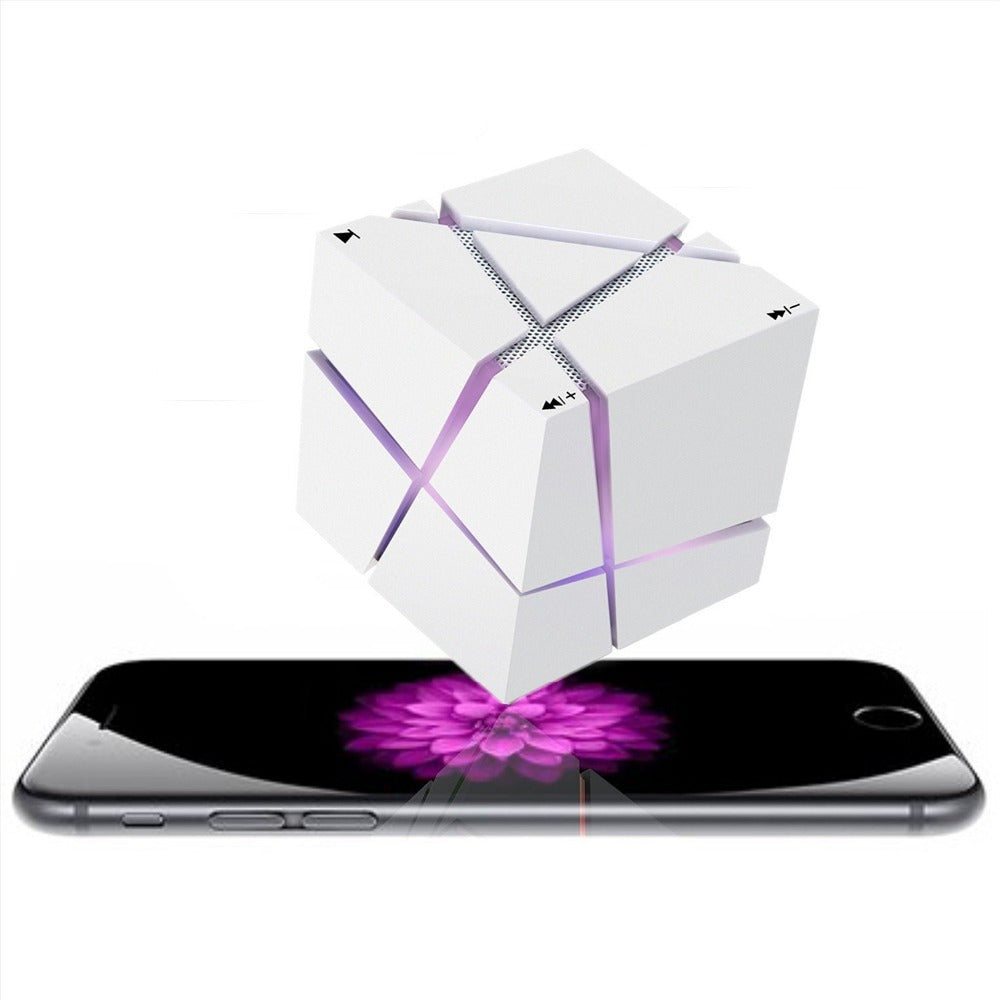 VibeCube Bluetooth Speaker – Colorful Lights, Powerful Sound, and Unmatched Vibes