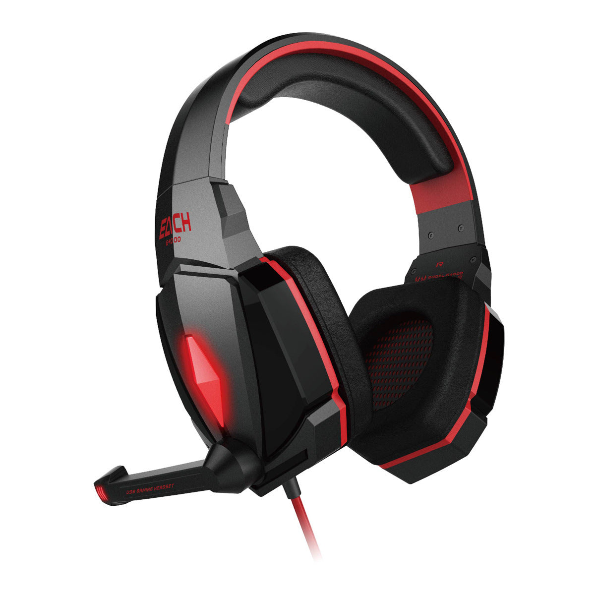 BattlePulse X — Head-mounted Gaming Headset with Anti-Noise Microphone
