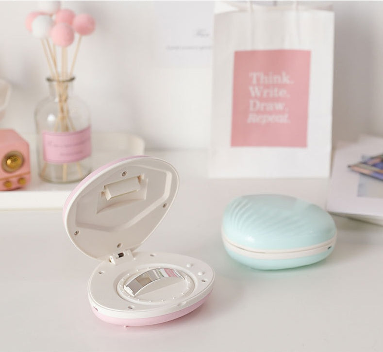 OceanGlow Shell Rainbow Projection Light